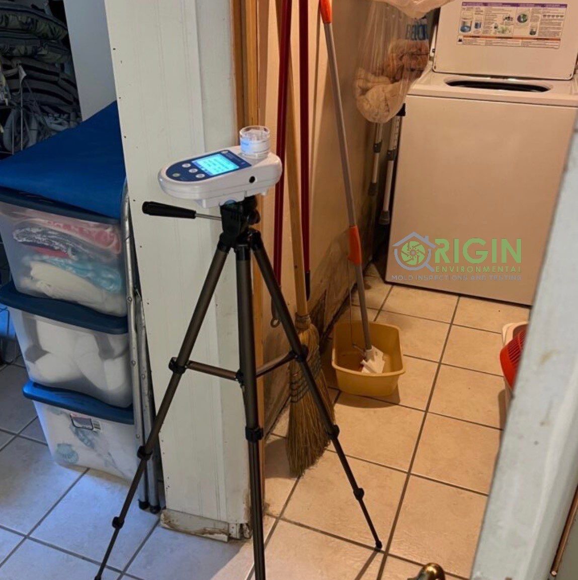 Origin Environmental air sampling fieldwork